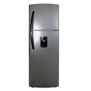 Refrigerador Mabe 320 lt 13 pies  Plata Frío Semi Seco Dispenser de Agua Fría