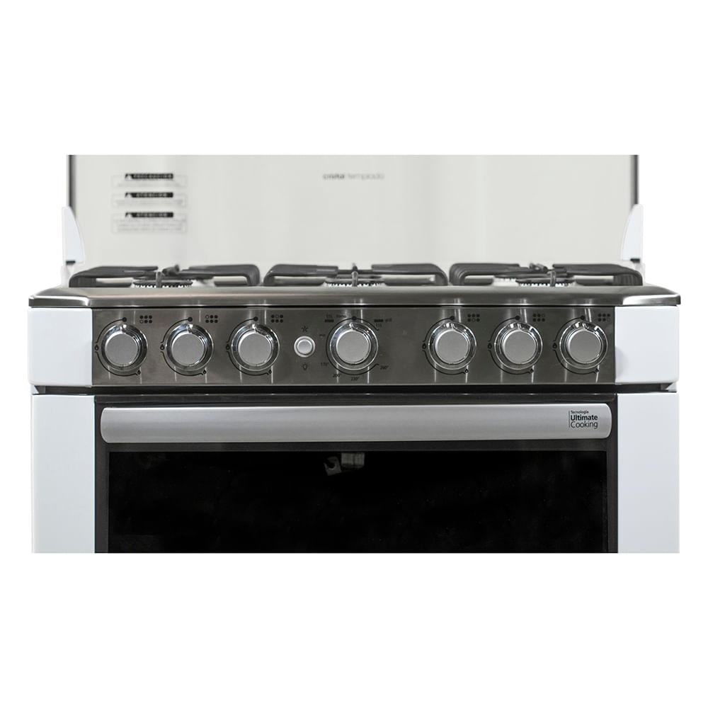 Cocina Mabe 6 Hornallas Blanca Encendido Eléctrico Grill en horno - CAMSA-  Tienda de electrodomésticos en Línea - Equipa tu Hogar!