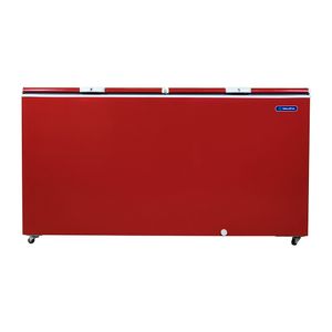 Freezer METALFRIO 550 lt color Rojo de 2 puertas