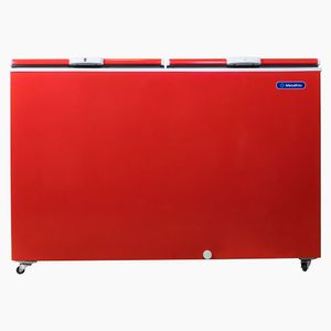 Freezer METALFRIO 420 lt Rojo Enfría o congela 2 puertas