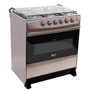 Cocina Clarice de Piso Master Plus 5h Grill Gas inox encendido electrico parrilla alambrom grill