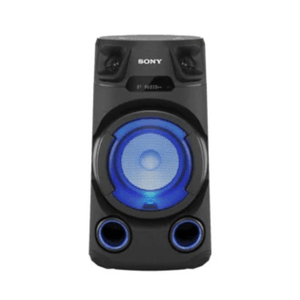 Parlante torre SONY, 150 W de potencia, con Bluetooth, CD, USB, Control Remoto y Luces LED