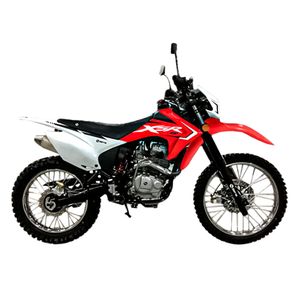 Motocicleta Cross SERNA Xsr 250 Cc, color Blanca y Roja
