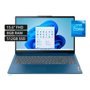 Computadora portátil LENOVO I5 12450H 8GB 512GB 15.6"W11 HOM